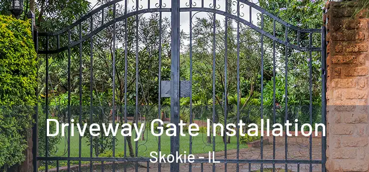Driveway Gate Installation Skokie - IL