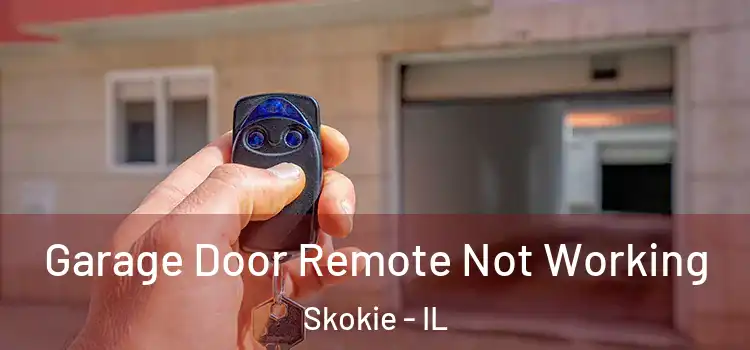  Garage Door Remote Not Working Skokie - IL